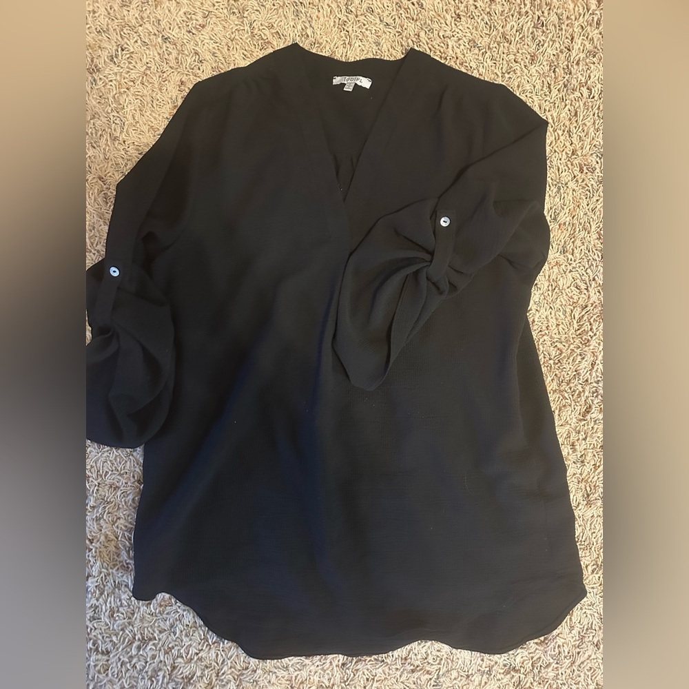 Elegant Black Women's Top